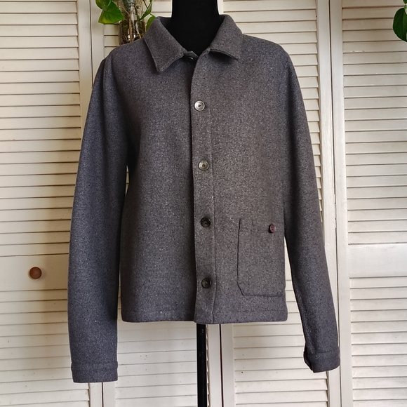 NATIVE YOUTH Other - NATIVE YOUTH Gray Men's Lightweight Shirt Jacket